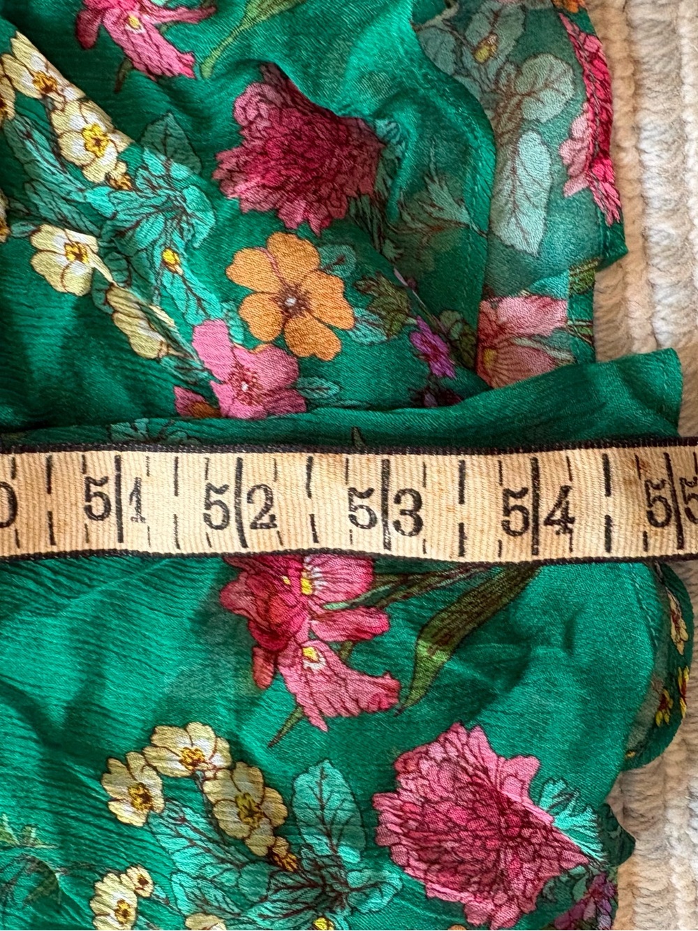 Boden Green Floral Maxi Dress - Picture 12 of 14
